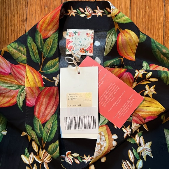 ‼️DELETING 8/28 LAST CHANCE ‼️Farm Rio x sezane tabata skirt - nwt - Picture 5 of 7